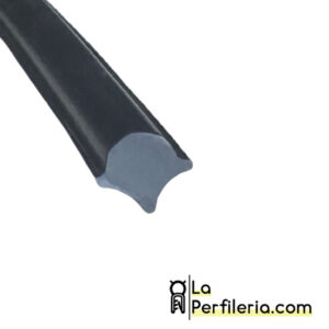 Perfil de goma EPDM 8