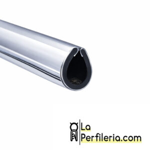 Burlete cromado flexible 17